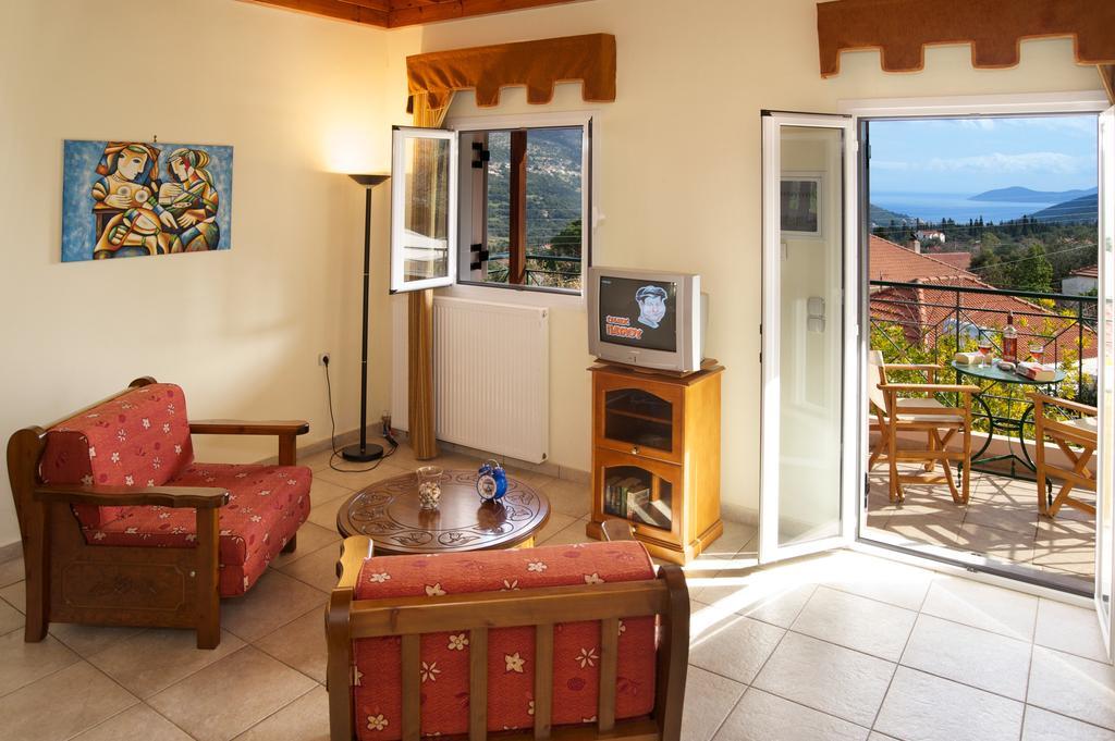 Dogis Retreat Apartman Ajía Effimía Kültér fotó